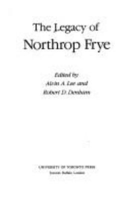 The legacy of Northrop Frye