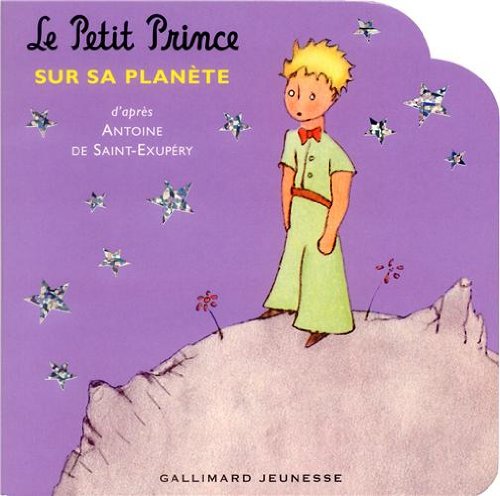 Le Petit Prince sur sa plante