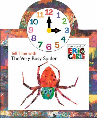 Tell time with the very busy spider