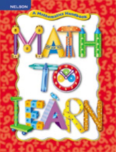 Math to learn : a mathematics handbook