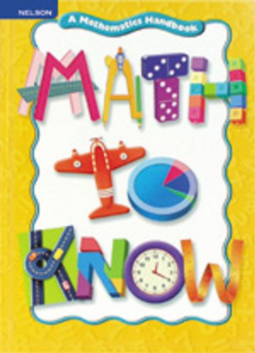 Math to know : a mathematics handbook