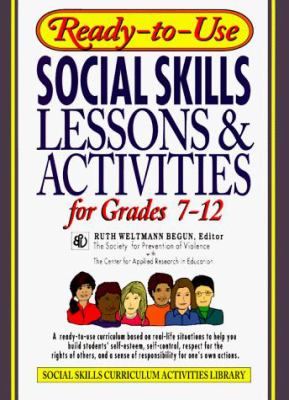 Ready-to-use social skills lessons & activities for grades 7-12