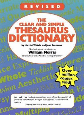 The clear and simple thesaurus dictionary