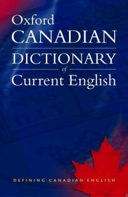 Oxford Canadian dictionary of current English