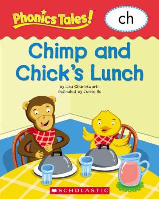 Chimp and chick's lunch