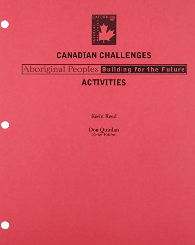 Aboriginal peoples : building for the future. activities /