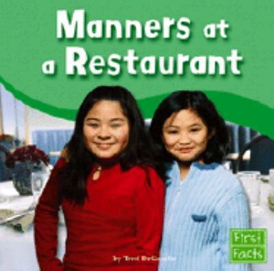 Manners at a restaurant