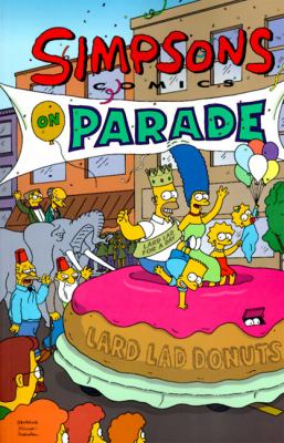 Simpsons comics on parade.