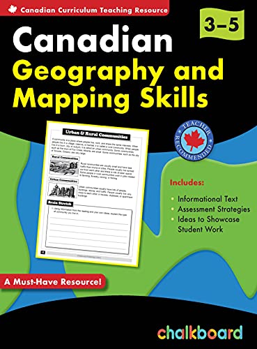 Canadian geography & mapping skills, grades 3-5