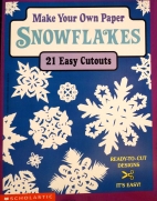 Make your own paper snowflakes : 21 easy cutouts
