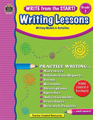 Writing lessons : writing models & activities : grade 3
