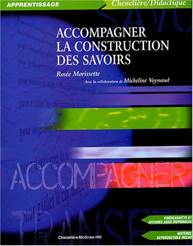 Accompagner la construction des savoirs