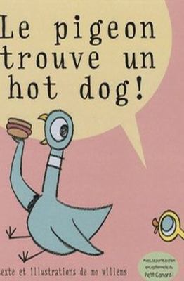 Le pigeon trouve un hot dog!