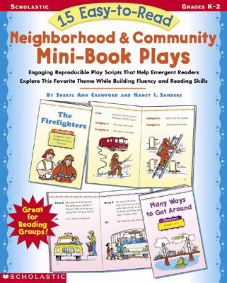 15 easy-to-read neighborhood & community mini-book plays