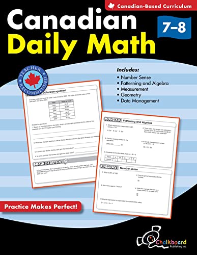 Daily math grades 7-8.