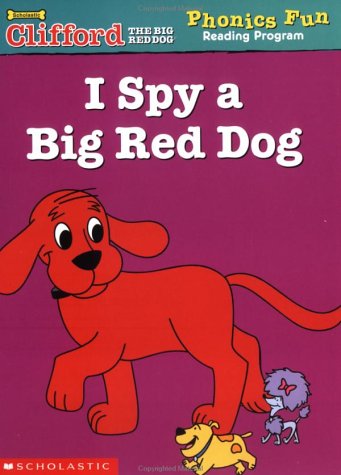 I spy a big red dog