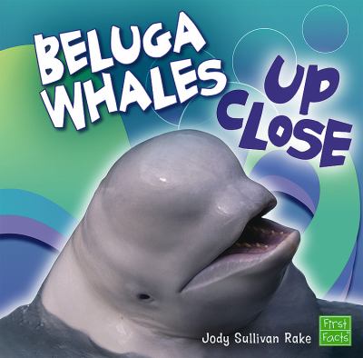 Beluga whales up close