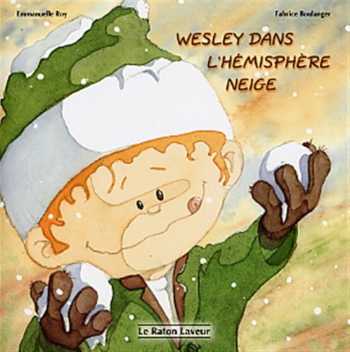 Wesley dans l'hémisphère neige