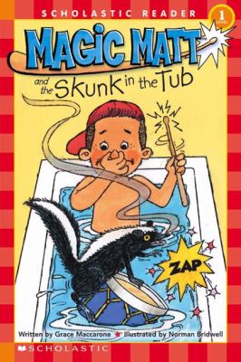 Magic Matt and skunk in the tub