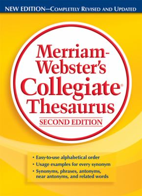 Merriam-Webster's collegiate thesaurus.