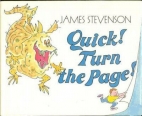 Quick! turn the page!