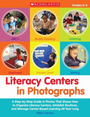 Literacy centers in photographs