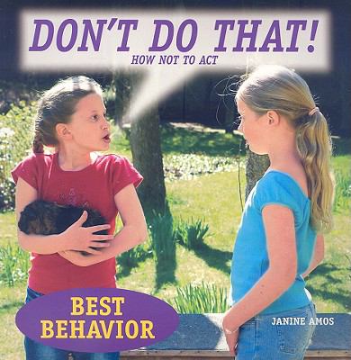 Don't do that! : how not to act