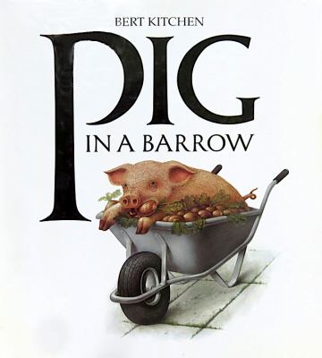 Pig in a barrow