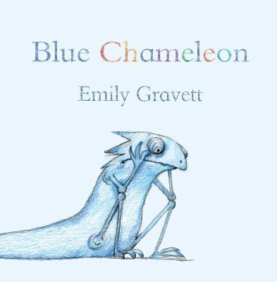 Blue chameleon