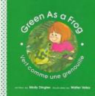 Green as a frog = Vert comme une grenouille