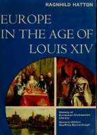 Europe in the age of Louis XIV