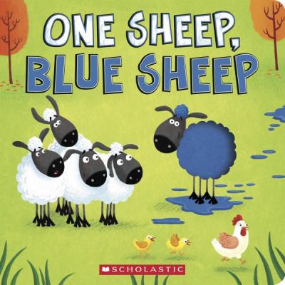 One sheep, blue sheep