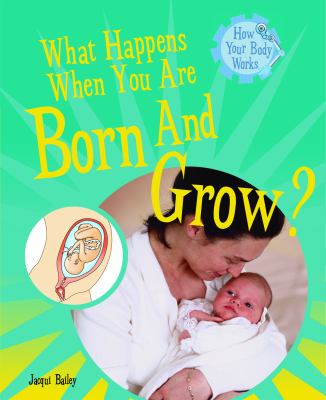 What happens when you are born and grow?