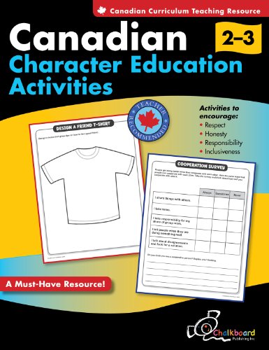 Canadian character education activities, grades 2-3.