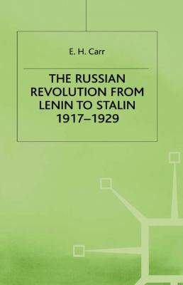 The Russian Revolution : from Lenin to Stalin (1917-1929)