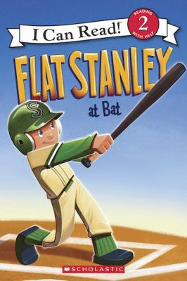 Flat Stanley at bat