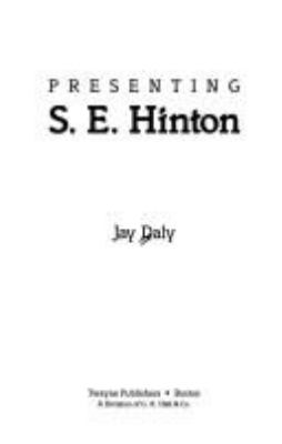 Presenting S.E. Hinton