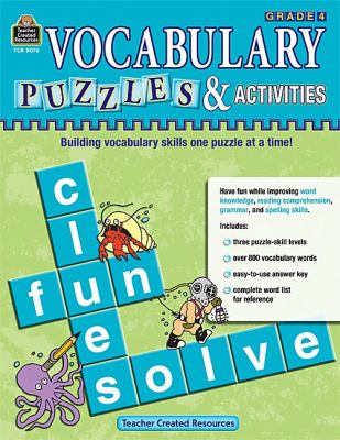 Vocabulary : puzzles and activities
