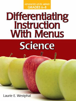Differentiating instruction with menus. Science /