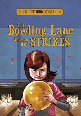 The bowling lane without any strikes