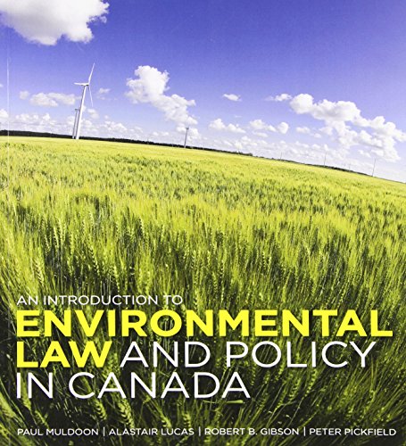 An introduction to environmental law and policy in Canada