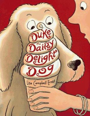 Duke, the Dairy Delight dog