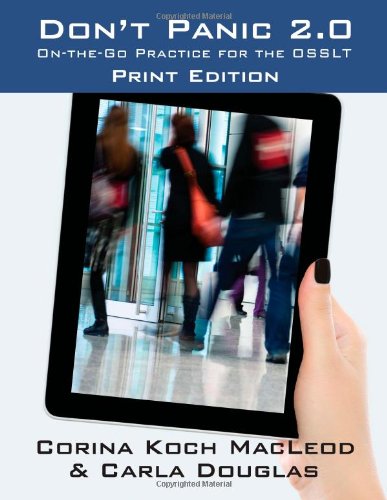Don't panic 2.0 : on the go practice for the OSSLT, print edition