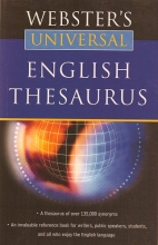 Webster's universal English thesaurus.