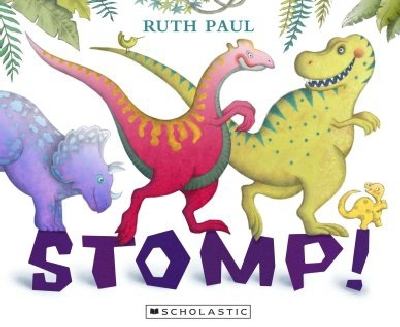 Stomp! : a dinosaur follow-the-leader story