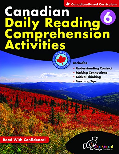 Canadian daily reading comprehension 6