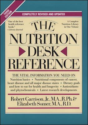 The nutrition desk reference