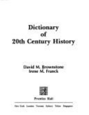 Dictionary of 20th-century history