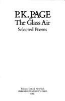 The glass air : selected poems