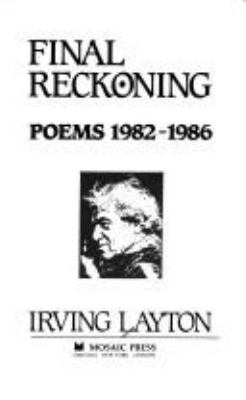 Final reckoning : poems, 1982-1986